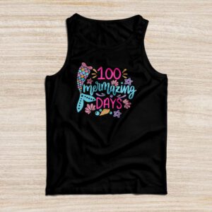 100 Days of School 100 Mermazing Days of School Mermaid Tank Top