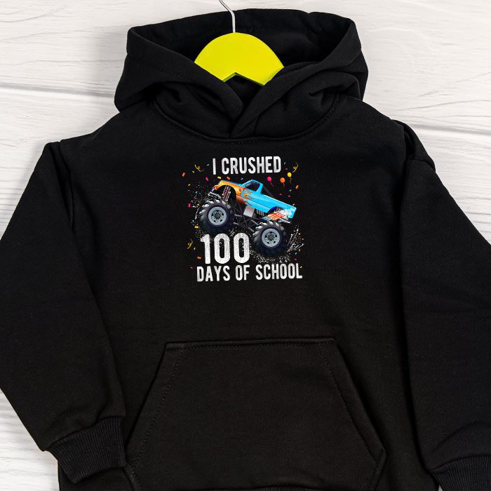 100-Days-of-School-Monster-Truck-100th-Day-of-School-Boys-Hoodie-1 100 Days of School Monster Truck 100th Day of School Boys Hoodie 1 13