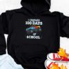 100 Days of School Monster Truck 100th Day of School Boys Hoodie