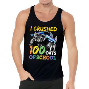 100 Days of School Monster Truck 100th Day of School Boys T Shirt 1 5
