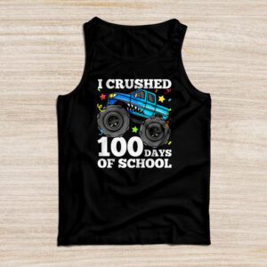 100 Days of School Monster Truck 100th Day of School Boys T-Shirt