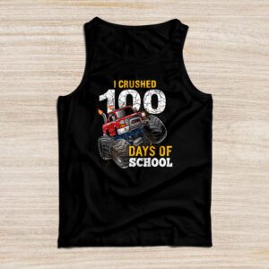 100 Days of School Monster Truck 100th Day of School Boys T-Shirt
