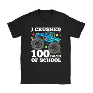 100 Days of School Monster Truck 100th Day of School Boys T-Shirt