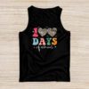 100 Days of School Retro Disco Hearts 100th Day of School Tank Top