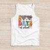 100 Days of School Retro Disco Hearts 100th Day of School Tank Top