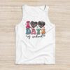 100 Days of School Retro Disco Hearts 100th Day of School Tank Top