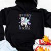 100 Days of School Unicorn Girls Teacher 100th Day of School Hoodie
