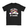 100 Days of School Unicorn Girls Teacher 100th Day of School T-Shirt
