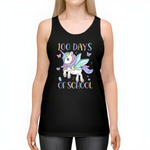100 Days of School Unicorn Girls Teacher 100th Day of School T-Shirt 2 100 Days of School Unicorn Girls Teacher 100th Day of School T Shirt 2 1