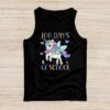 100 Days of School Unicorn Girls Teacher 100th Day of School T-Shirt