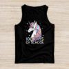 100 Days of School Unicorn Girls Teacher 100th Day of School T-Shirt