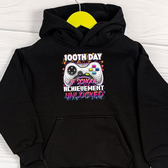 100th-Day-Of-School-Achievement-Unlocked-Video-Game-Kids-Hoodie-1 100th Day Of School Achievement Unlocked Video Game Kids Hoodie 1 5