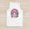 100th Day Of School Teacher 100 Days Smarter Boho Rainbow Tank Top