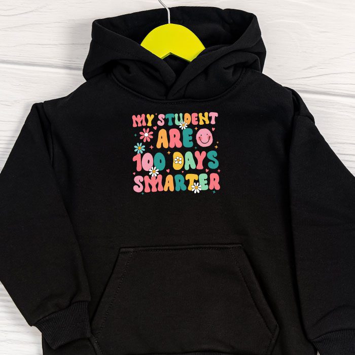 100th-Day-of-School-My-Students-are-100-Days-Smarter-Teacher-Hoodie-1 100th Day of School My Students are 100 Days Smarter Teacher Hoodie 1 1