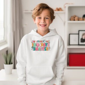 100th Day of School My Students are 100 Days Smarter Teacher Hoodie 1 2
