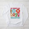 100th Day of School My Students are 100 Days Smarter Teacher Longsleeve Tee
