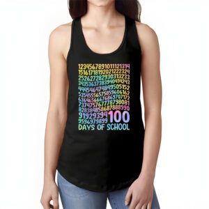 100th Day of School Teacher Kids 100 Days Math Numbers T Shirt 1 2