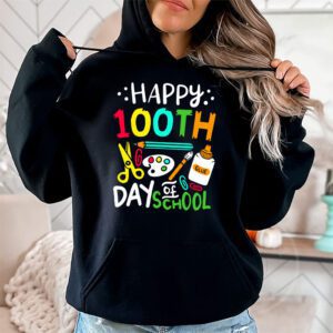 100th Day of School Teachers Kids Child Happy 100 Days Hoodie 1 1