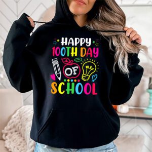 100th Day of School Teachers Kids Child Happy 100 Days Hoodie 1 2