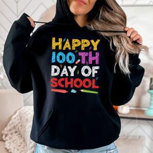 100th Day of School Teachers Kids Child Happy 100 Days Hoodie 1 3