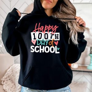 100th Day of School Teachers Kids Child Happy 100 Days Hoodie 1 4