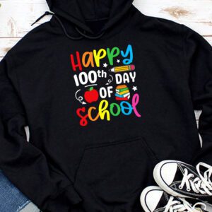 100th Day of School Teachers Kids Child Happy 100 Days Hoodie