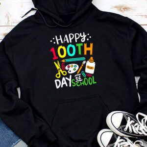 100th Day of School Teachers Kids Child Happy 100 Days Hoodie