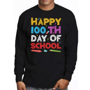 100th Day of School Teachers Kids Child Happy 100 Days Longsleeve Tee 3 3