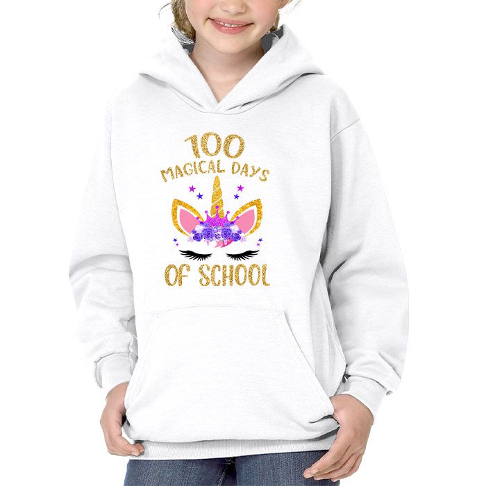 100th-Day-of-School-Unicorn-100-Magical-Days-Teacher-Girls-Hoodie-3 100th Day of School Unicorn 100 Magical Days Teacher Girls Hoodie 3 3