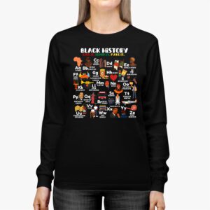 ABCs of Black History Month Shirt Original Juneteenth Longsleeve Tee 2 3