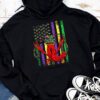 American Flag Mardi Gras Hoodie Mardi Gras Crawfish Outfit Hoodie