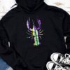 American Flag Mardi Gras Hoodie Mardi Gras Crawfish Outfit Hoodie