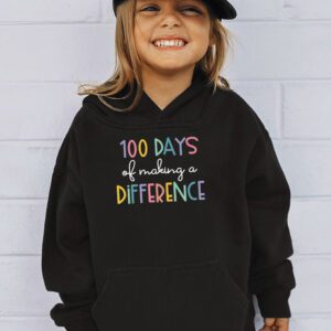 Autism Awareness Making Differences 100 Days Of School Hoodie 3 2