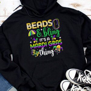 Beads and bling it’s a Mardi Gras thing Carnival Mardi Gras Hoodie