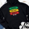 Black History 24-7-365 Men Women Kids Black History Month Hoodie