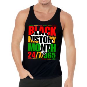 Black History 24 7 365 Men Women Kids Black History Month Tank Top 3 1