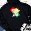Black History Is American History Patriotic African American Hoodie