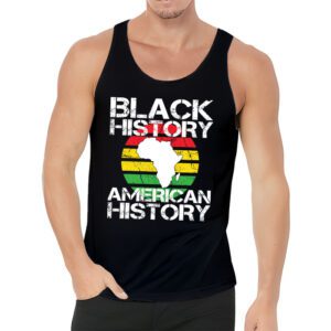 Black History Is American History Patriotic African American Tank Top 3 3