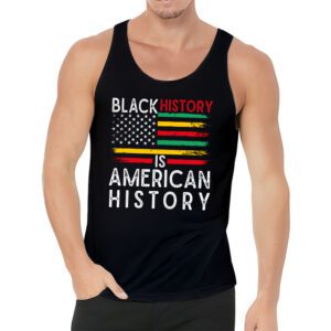 Black History Is American History Patriotic African American Tank Top 3