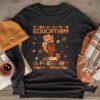 Black History Month Shirt Education Is Freedom Teacher Women Longsleeve Tee