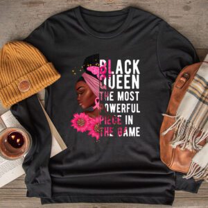 Black Queen The Most Powerful Piece Black History Month Longsleeve Tee 2 3