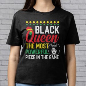Black Queen The Most Powerful Piece Black History Month T Shirt 2