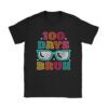 Bruh 100 Days Of School 100th Day Of School sunglasses kids T-Shirt