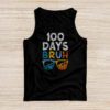 Bruh 100 Days Of School 100th Day Of School sunglasses kids Tank Top