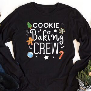 Cookie Baking Crew Baker Bake Kids Women Christmas Baking Longsleeve Tee 1 6