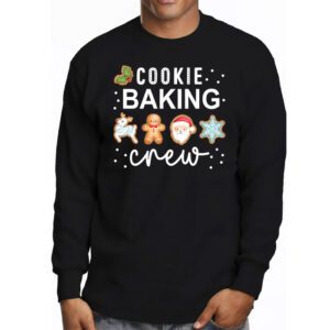 Cookie Baking Crew Baker Bake Kids Women Christmas Baking Longsleeve Tee 3 4