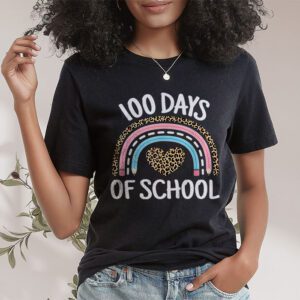 Cute 100 Days Of School Rainbow 100th Day Of School T Shirt 1 2