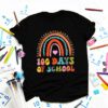 Cute 100 Days Of School Rainbow 100th Day Of School T-Shirt