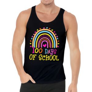 Cute 100 Days Of School Rainbow 100th Day Of School Tank Top 3 1