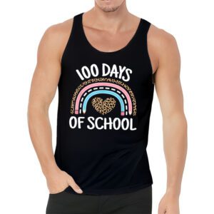 Cute 100 Days Of School Rainbow 100th Day Of School Tank Top 3 2